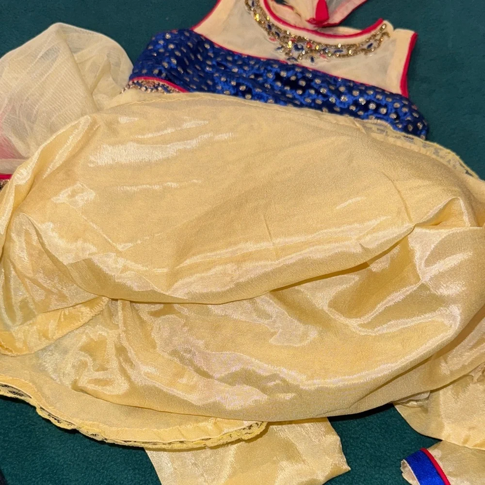 Indian Party Wear Embroidered Handmade Panjabi Suits for Infants